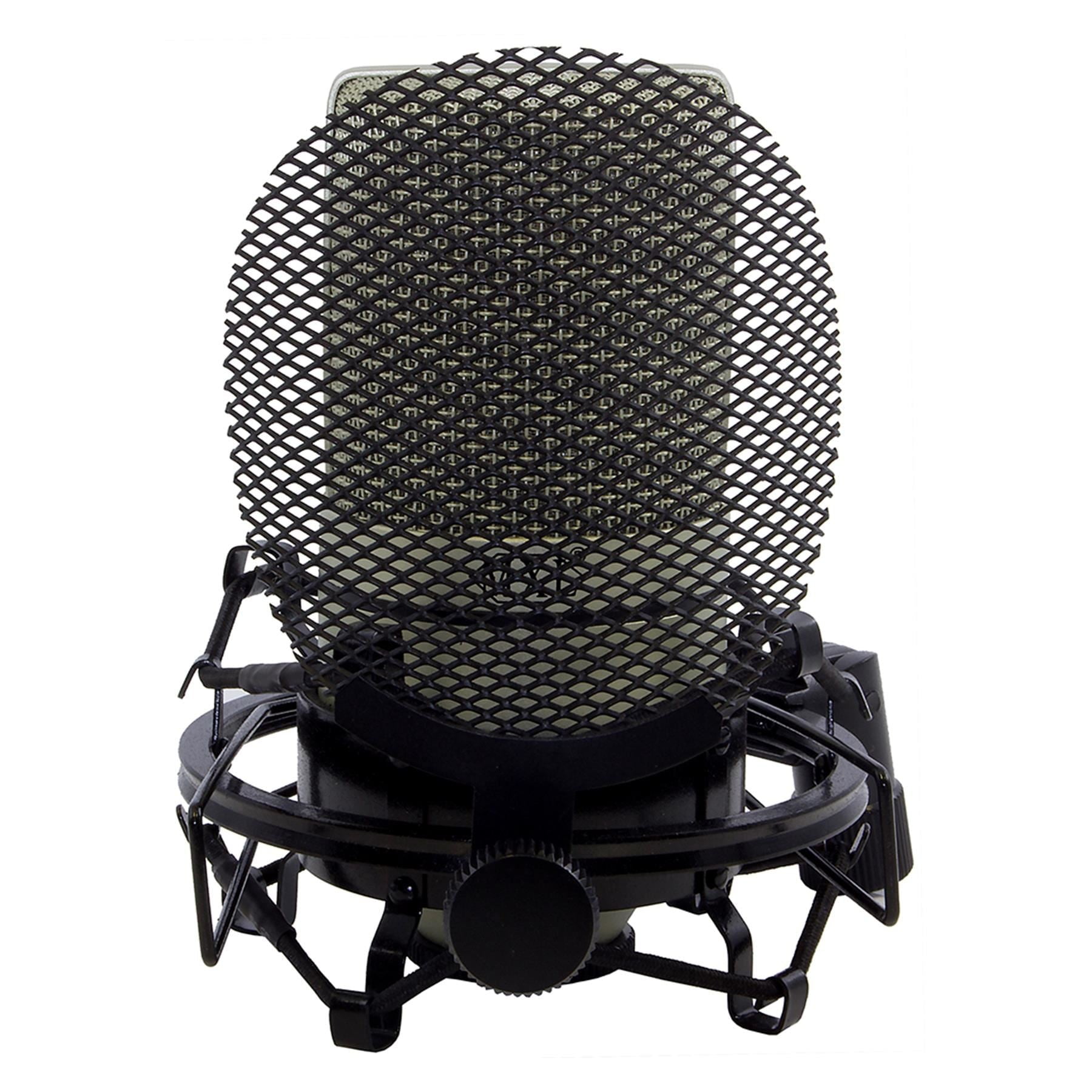 MXL 990 Complete Microphone Recording Bundle with Quick Release Clip