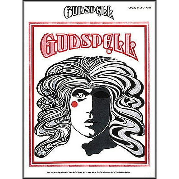 Hal Leonard Godspell Vocal Selection arranged for piano, vocal, and guitar (P/V/G)