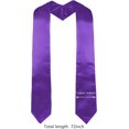 thumbnail image 3 of LAICAIW Graduation Stole for Unisex Adults Sash 60/72 Inches Long 16 Colors, 3 of 6