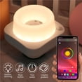 thumbnail image 3 of Luz Nocturna Inteligente Cuerpo De Inducción Luz De Mesa Pequeña Luz Colorida Atmósfera Luz Nocturna Con Modo Bluetooth Temporización De Atenuación Continua Para El Dormitorio Del Pasillo Eigraketly HA019505-00, 3 of 7
