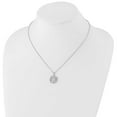 thumbnail image 2 of Primal Silver Sterling Silver 0.025 Cttw Diamond Initial K Necklace, 2 of 4