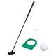 thumbnail image 3 of Putter de golf retráctil con un agarre premium portátil con taza y bandera Negro, 3 of 8