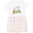 thumbnail image 3 of Inktastic Second Birthday Party Train Girls Toddler Dress, 3 of 5