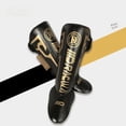 thumbnail image 1 of Protectores de piernas para boxeo, protectores de piernas engrosados, protectores de tobillo para entrenamiento para adultos y niños, protectores de piernas Sanda, 1 of 4