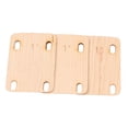 thumbnail image 1 of Electric Guitar Neck Shim, Maple Wood, Shock And Sound Absorption, Extending The Lifespan, Multi Functional Design, Suitable For Various Guitar Models And Sizes, 1 of 8