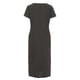 thumbnail image 5 of ICHUANYI Clearance Fashion Women Summer Solid Causal Rounk Neck Short Sleeve Vacation Pockets Dress(Gray, XXL) ICHUANYI WER2023080906105, 5 of 5