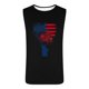 thumbnail image 5 of Color Su Propio Pijamas, el Tiempo Libre de los Hombres Fitness, el Uso Del Hogar Pijamas Moda Impresión Camiseta, 5 of 5