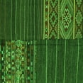 thumbnail image 1 of Ahgly Company Indoor Square Patchwork Green Transitional Area Rugs, 5' Square, 1 of 1