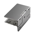 thumbnail image 3 of Luzkey Frameless Glass Door Hydraulic Hinge Replacement for Shower Door Multipurpose Quiet Soft Close Simple Assembly Hardware Silvery, 3 of 8