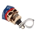 thumbnail image 4 of Skull Steering Wheel ,  Driving Wear Resistant Metal Resin Steering Wheel Power Handle  For Tractors, 4 of 8