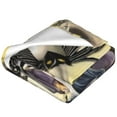 thumbnail image 4 of Manta de tela de superficie vertical súper suave de varios tamaños de Pesadilla antes de Navidad, acogedora y cálida, adecuada para cama, sofá, campamento, viajes, para todas las estaciones, liviana, 4 of 8
