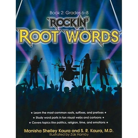 Pre-Owned Rockin' Root Words Book 2, Grades 6-8 (Rockin? Root Words, 2) Paperback
