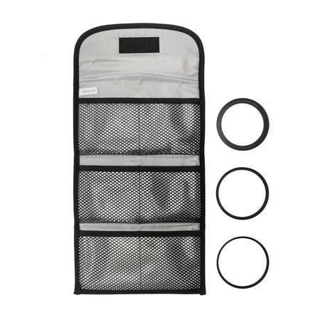 Slinger Filter Wallet P Holds 6x 82mm Round or 6x P Series Square Filters Black