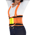 thumbnail image 4 of JORESTECH Hi-Vis Adjustable Back Support Belt with Suspenders and Reflective Strips (XL), 4 of 9