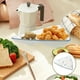 thumbnail image 5 of Plato de cena dividido de cerámica para adultos, plato dividido de porcelana con control de porciones, bandeja de servicio profunda reutilizable de 3 compartimentos, 5 of 8