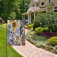 thumbnail image 2 of Yayeee Garden Flag 28"x40" Double Sided Outdoor Yard Lawn Holiday Decorations, Purple Flowers, 2 of 6