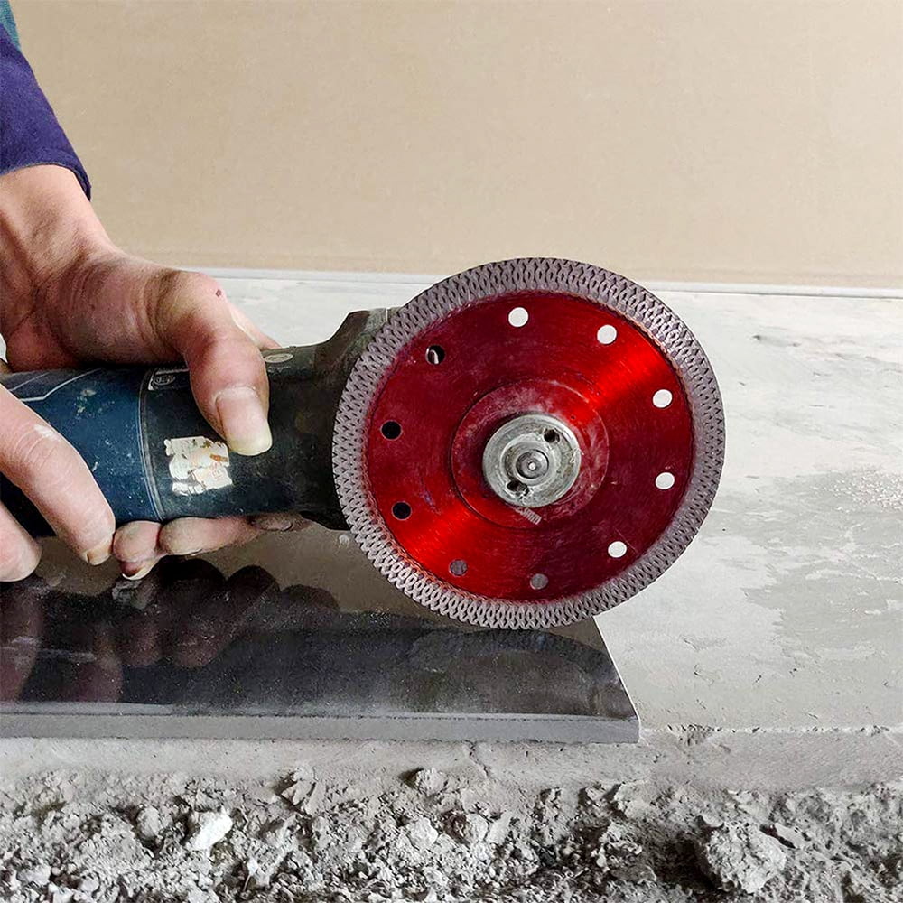 Jacqu Smooth Tile Cutting Disc Supper Thin for Cutting Porcelain Tile Ceramic Angle Grinder