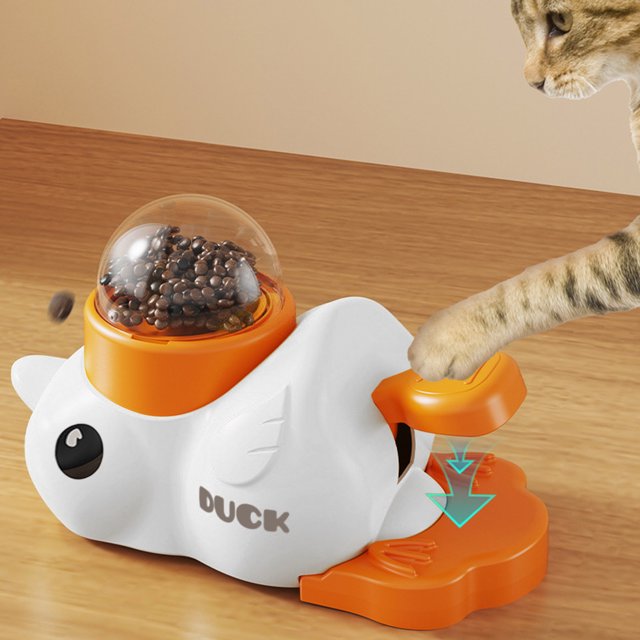 Interactive Pet Food Dispenser Toy for Cats and Dogs Training Device with Design for Indoor Outdoor Use