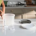 thumbnail image 3 of Cheerble Pumpless Cat Water Fountain L/oz E Automatic Cat Water Dispenser for Cats & Dogs MagDrive™ Technology Dual Mode Dispensing No Cleaning Hassle No Electrical Leakage, 3 of 8