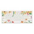 thumbnail image 4 of CatXQ for MacBook (Retina, 12-inch, Models:A1534) Flower Garland Clear Case with Keyboard Cover - J, 4 of 5