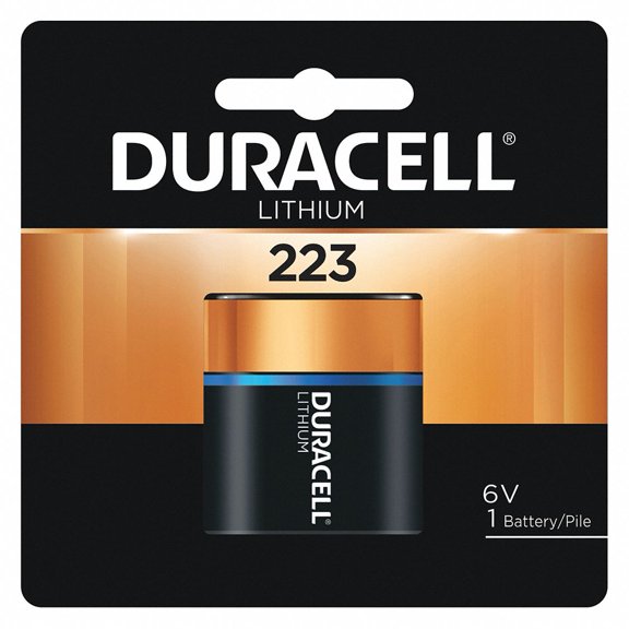 Energizer or Duracell223 6V Lithium Photo Battery CRP2 CR17-33 - 2 Pack FREE SHIPPING