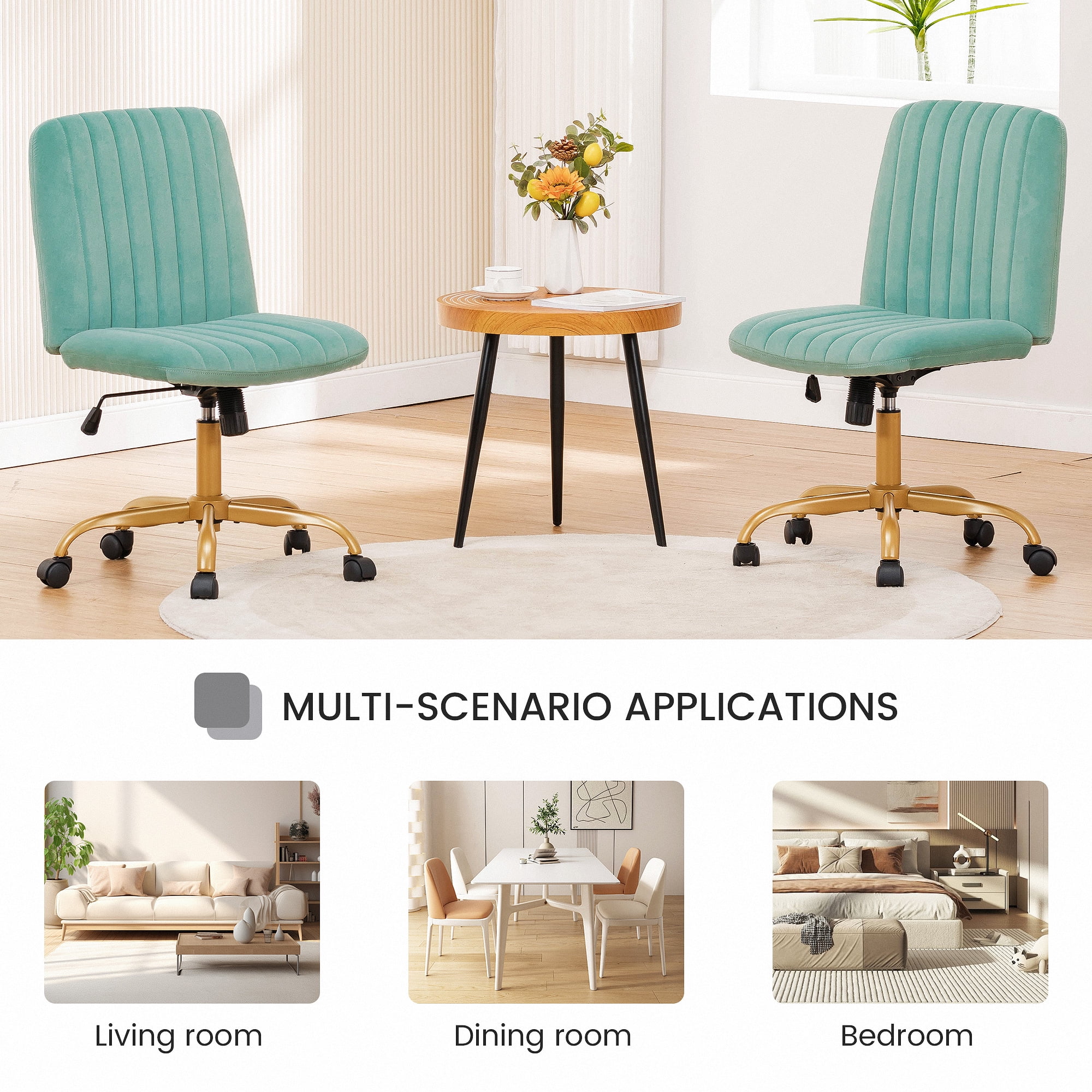 OFFICE CHAIR GREEN - FRENCH