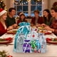 thumbnail image 5 of Juego de bolsas de regalo navideñas con cordón | Aluminio CPP de doble capa | Bolsas reutilizables termoselladas para envolver regalos navideños | Diseños navideños | Cierre seguro para regalos, 5 of 6