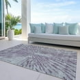 thumbnail image 6 of Addison Rugs Chantille Indoor/Outdoor Transitional Modern Purple Washable Rectangle Rug, 2'6" x 3'10", 6 of 6
