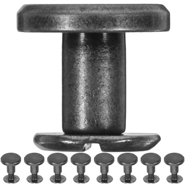 WASHWEPE 20Ud Remaches Redondos De Metal Para Ropa Y Bolsas Decorativas Duraderos