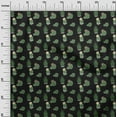 thumbnail image 3 of oneOone Polyester Spandex Black Fabric Cactus Sewing Material Print Fabric By The Yard 56 Inch Wide, 3 of 5