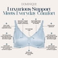 thumbnail image 4 of Dominique Mystique Minimizer Bra #7000 – Seamless Full Figure Underwire Lingerie for Women, Smooths & Shapes, 4 of 6