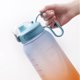 thumbnail image 4 of Camping Botella de agua de 2 l, taza con pajita, marcador de tiempo, jarras de fitness para beber deportes (azul) Tmvgtek Deportes Acuáticos, 4 of 7