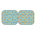 thumbnail image 7 of Haiem Lemon Ice Cream Car Windshield Sun Shade (2 Pieces) Foldable Windshield Sun Shade Car Accessories for Truck SUV Pickup-, 7 of 7