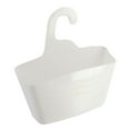 thumbnail image 4 of White Hanging Shower Caddy Organizer Plastic Basket, 4 of 6