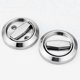 thumbnail image 4 of Recessed Door Handle Round Flush Pull Handle Cabinet Door Latch Handle Drawer Knobs Stainless Steel Cup Ring Finger Pull With Square Door Lock(2pcs, 4 of 4