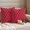 Red, variant on Pack of 2 Purple Moire Waves Outdoor Pillow Covers Decorative, Waterproof Pillow Protector, Modern Abstract Art Geometric Throw Pillowcases Accent Cushion Cases for Patio Couch Sofa 26"x26"