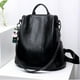 thumbnail image 2 of Mochila para mujer, bolso impermeable dermis, mochila antirrobo, bolso de hombro ligero, mediano, negro (1 unidad), 2 of 5