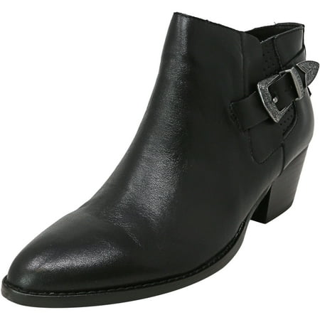 Steve Madden Women's Cassie Leather Black High-Top Boot - 10M | Walmart ...