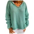 thumbnail image 2 of Aqestyerly Cardigans à Capuche pour Femmes Vêtements de Protection Solaire Tricotés, 2 of 5