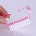 thumbnail image 4 of Fingernail Brush Mini Plastic Practical Nail Cleaning Brush Manicure Brush, 4 of 6