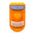 thumbnail image 1 of Solar Alarm Siren Lamp Security Alarm, 1/2 Pack 129dB Warning Loud Siren Light Energy Saving IP65 Waterproof Pir LED Motion Sensor Flashing for Outdoo, 1 of 5