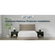AllerEase Maximum Mattress Cover Protector Cal King - سحاب، حاجز مضاد للحساسية مقاوم للماء