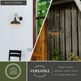 thumbnail image 5 of Vaxcel - Dorado 1-Light Outdoor Wall Sconce in Farmhouse and Barn Style 11.5, 5 of 11