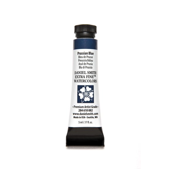 Daniel Smith Extra Fine Watercolor, 5 ml, Prussian Blue