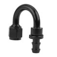 thumbnail image 2 of Accesorio de extremo de manguera, AN6 Adaptador de combustible de extremo de manguera de combustible universal de 180 grados Accesorio de extremo de manguera de combustible recto Fiel a su promesa, 2 of 8
