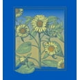 thumbnail image 2 of Sunflower Frame Long Sleeve Blue Adult Hooded Sweatshirt-3XL, 2 of 3