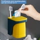 thumbnail image 3 of Soporte magnético para cepillos de dientes, organizador de almacenamiento de baño sin taladros montado en la pared, ahorro de espacio, para niños de la familia, 3 of 5
