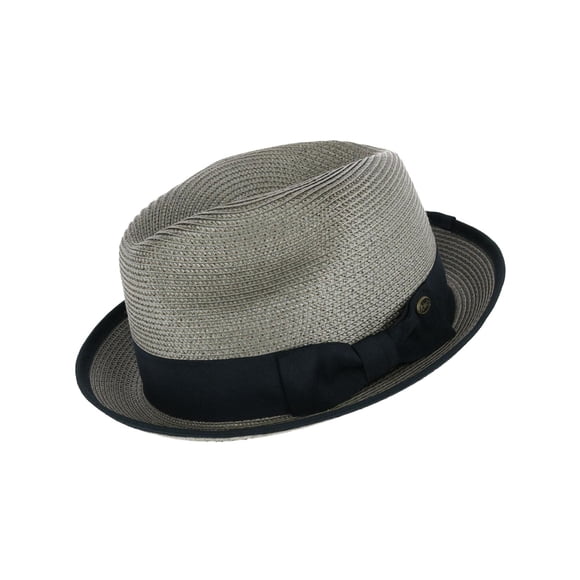 Epoch Hats Company Fedora avec Bande Contrastée et Garniture (Hommes)