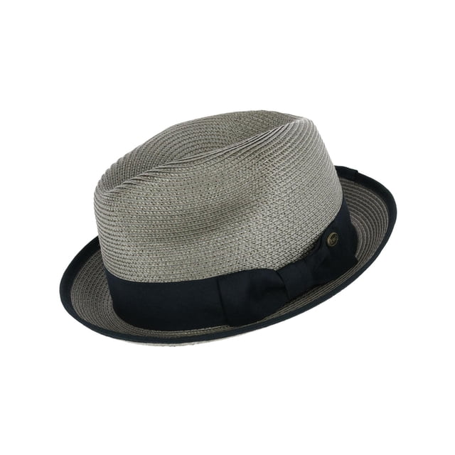 Epoch Hats Company Fedora avec Bande Contrastée et Garniture (Hommes)