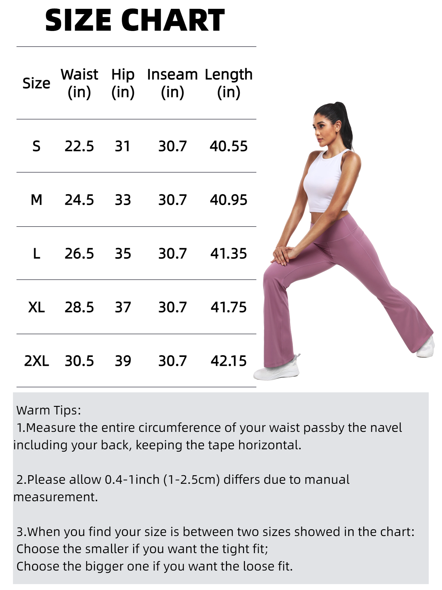 NELEUS ButterSoftFlex Women's Flare Leggings High Waist photo 6